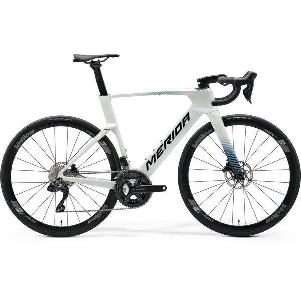 MERIDA REACTO 5000 27年 公路車架 S號 珍珠白藍條紋