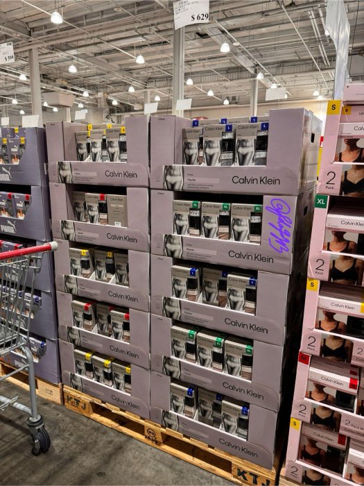 ［代購］Calvin Klein 女內褲三入組 XL 不挑款 #135384/151065