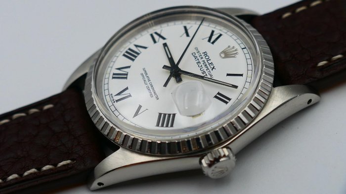 【美好時光】停產逸品ROLEX 1603罕見buckley印刷大羅馬面盤美品！RSC洗油保養完成！（ 1601 16014 16234參考）