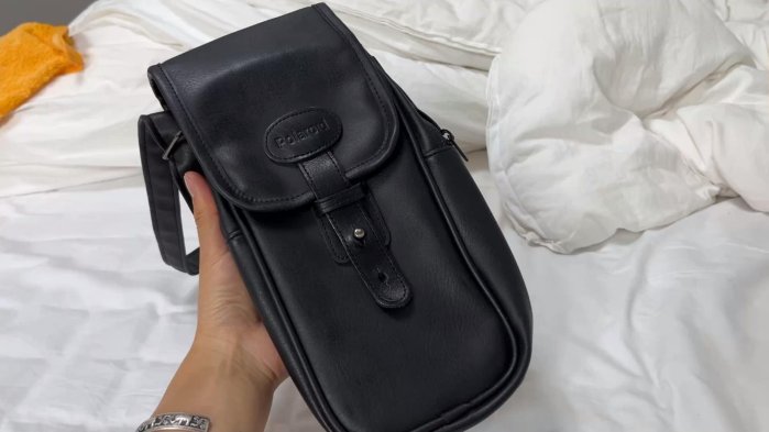 嚴選寶麗來690專用原廠包 與680相容 雙層保護 所拍即所見 內建相機與相紙槽 稀有配件推薦 拍立得690 680 相機包