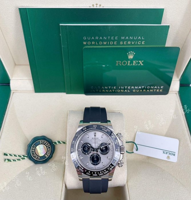 【現貨】Rolex 勞力士 迪通拿 Daytona 116519 灰面 梁家灰 22年 126519 116518 116515