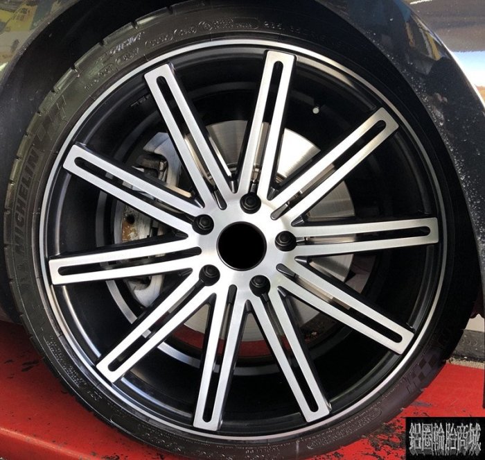 【CS-356】全新鋁圈 類VOSSEN CV4 19吋 5孔120 112 114.3 前後配 BMW 335 實裝圖