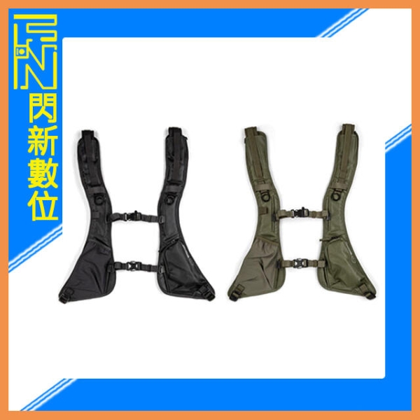 Shimoda Women's Tech Strap 女士專業肩帶 背包帶 延伸 黑色520-232(公司貨)