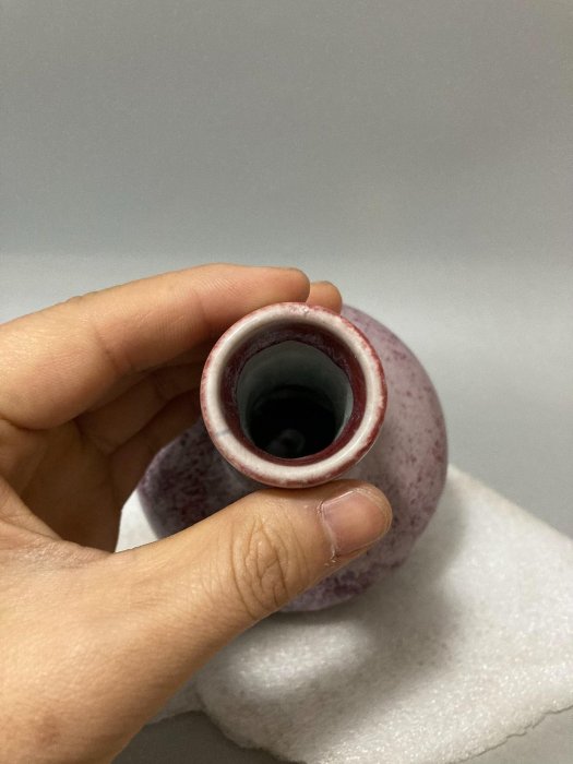 窯變釉花瓶天球瓶紅釉舊貨瓷器| Yahoo拍賣