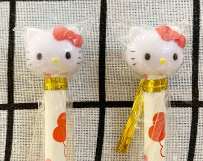 【震撼精品百貨】Hello Kitty 凱蒂貓~日本三麗鷗 KITTY 鉛筆(2入)-大頭#02404