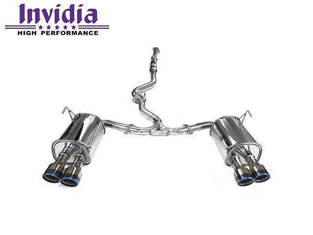【汽車零件王】INVIDIA 排氣管 Q300 四出鈦管 SUBARU IMPREZA WRX STI 2014-
