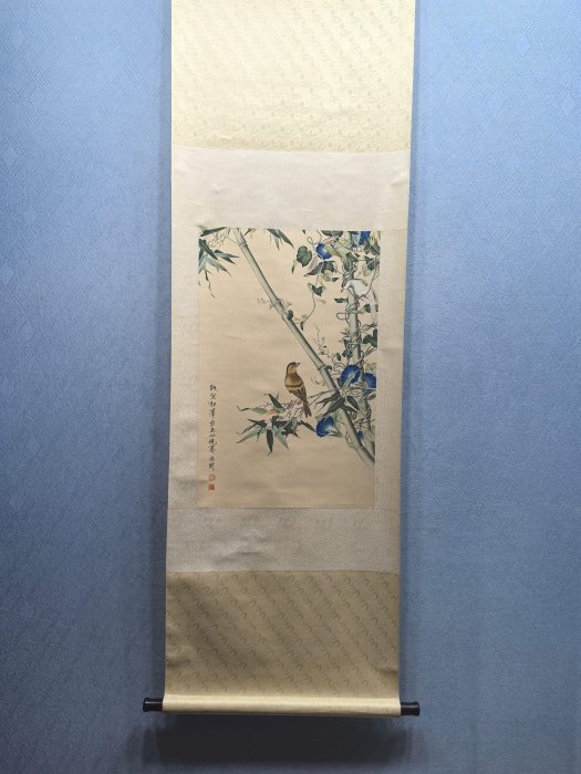 LT691 于非闇精品紙本花鳥畫心尺寸：4367厘米| Yahoo拍賣