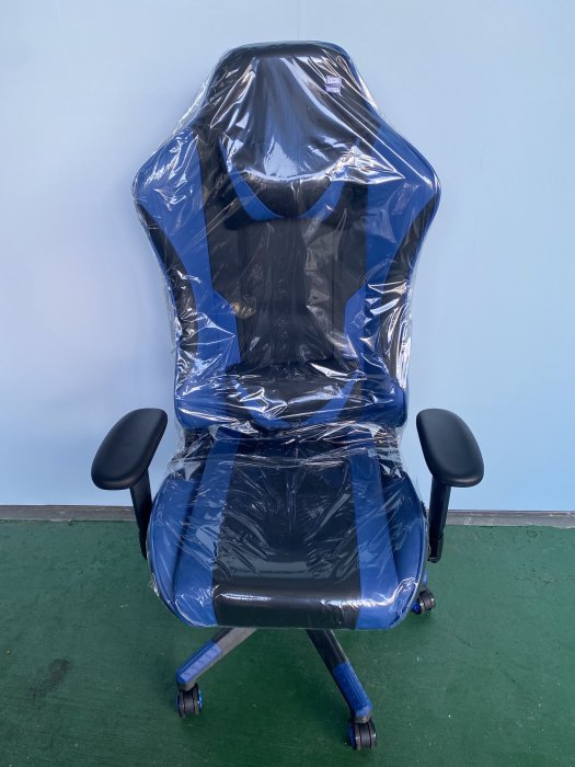 【新竹二手家具】竹北推薦永茂中古傢俱二手家電*EA426CB*藍色電競椅*辦公椅 書桌椅 電腦椅 洽談椅 文件櫃 新竹