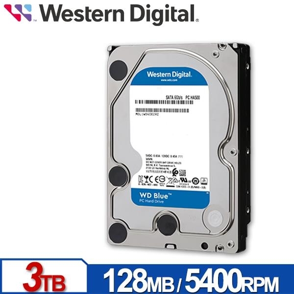 WD 藍標3TB 3.5吋硬碟WD30EZZX | 藍標裝機碟| Yahoo購物中心