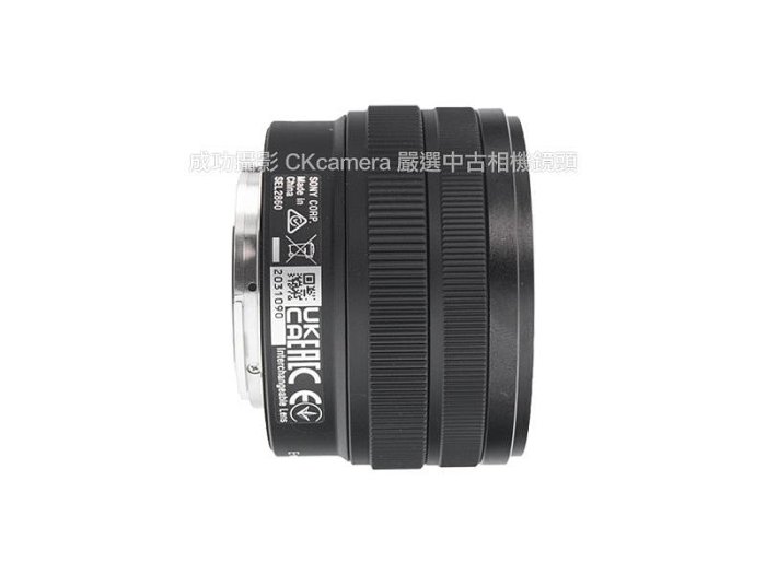 成功攝影Sony FE 28-60mm F4-5.6 中古二手超值輕巧標準變焦鏡餅乾鏡