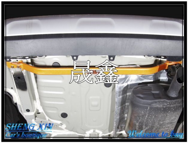 《晟鑫》全新 豐田 TOYOTA COROLLA CROSS 20 21 22年 後下樑強化桿 平衡桿 強化底盤套件