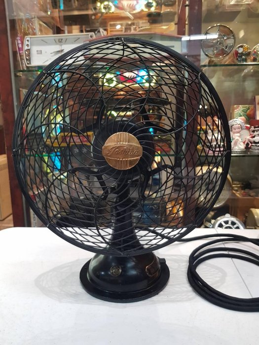 【歲月】大正昭和時期 芝浦 TOSHIBA 平頭 金屬葉片 骨董 電扇 老電扇 古道具 百年經典收藏