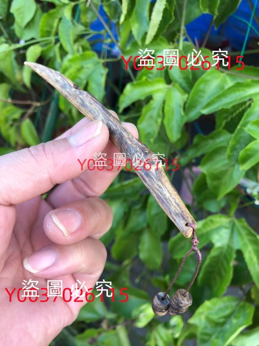 沉香香品老貨18公分老烏身簪，棋楠沉香簪，奇楠沉香簪。 長18公分最大