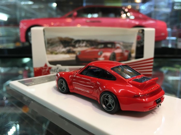 吉華科技@ 1/64 Fuelme 400R(993) Porsche Gunther Werks Solar Red