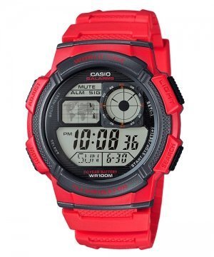 CASIO卡西歐10年電力電子錶以飛機儀表板為發想概念(AE-1000W-4A) (AE-2100W)AE-1200