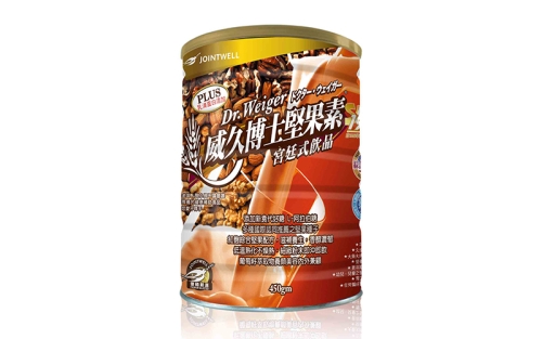 《JOINTWELL》威久博士堅果素 (450g/罐) 12罐 乳清蛋白新增 堅果粉 奶素
