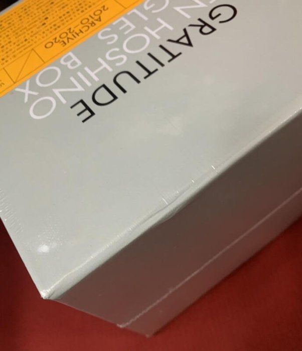 星野源Hoshino Gen Singles Box GRATITUDE 日版11 CD+10 DVD+