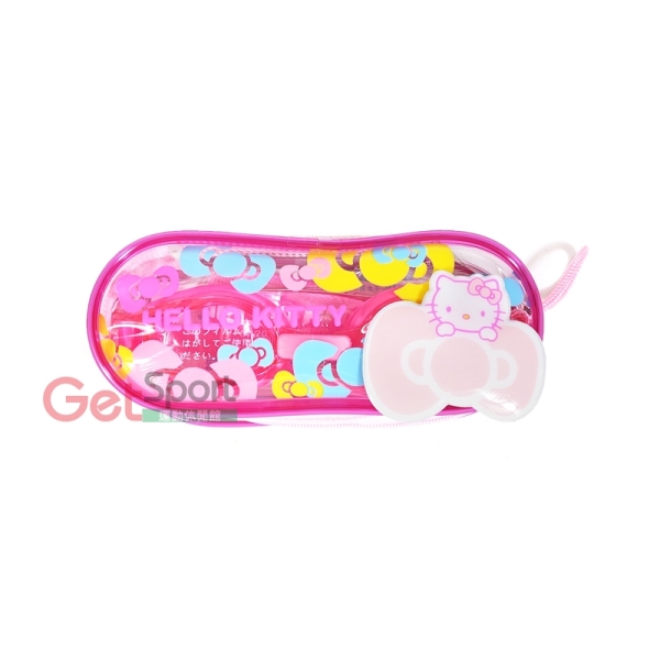 Hello Kitty蝴蝶結兒童泳鏡(矽膠泳鏡/小朋友蛙鏡/可愛泳具/防爆鏡片/游泳/成功牌)