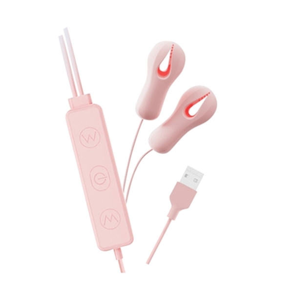 按摩器 穿戴跳蛋 ROSELEX 乳 此好玩 20段強勁夾震撩奶乳頭夾 USB供電 保固6個月