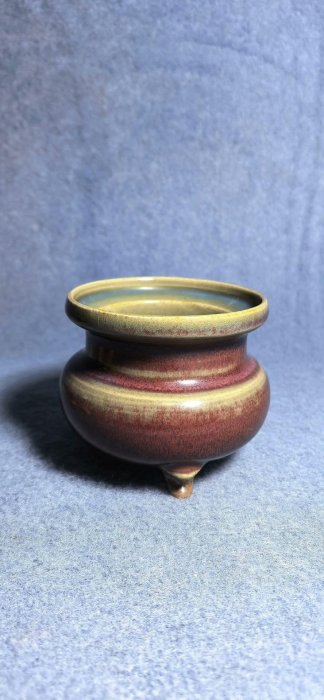 鈞瓷三足爐紅釉香爐宋代全品| Yahoo拍賣