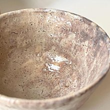日本天寵窯萩燒抹茶碗七代兼田三左衛門作銘刻木盒時戳昭和四十三年早期