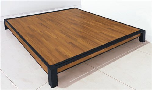 商品貨號255商品名稱《施勝發》工業風整合5尺床底(圖一) 備有六尺可選.臺灣製