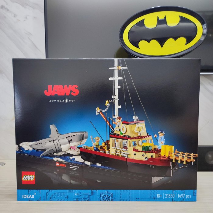 【吳凱文∣林口】全新 LEGO 21350 樂高 大白鯊 JAWS IDEAS系列