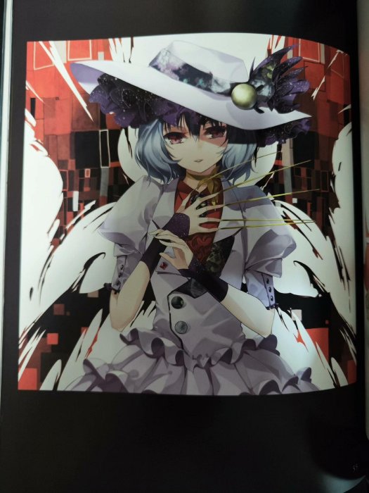 東方project畫集，絢爛，作者鶴龜，標就是單，只要一本可，內發貨