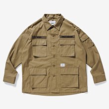 日貨代購CITY】2021SS WTAPS JUNGLE 02 LS COTTON RIPSTOP 襯衫針筒