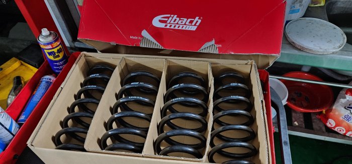 porsche Macan Eibach短彈簧