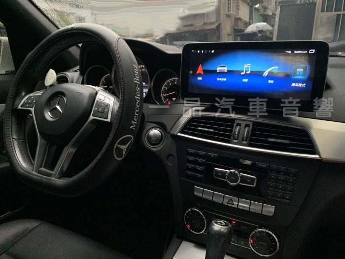 賓士 W204小改款10.25吋8核心安卓機.正版導航.藍芽.網路電視 C180 C200 C250 C300 AMG