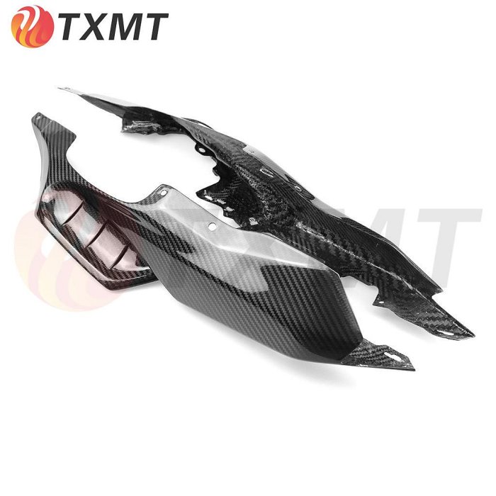 適用yamaha雅馬哈MT07摩托車改裝碳纖維尾座側板車殼2013-2016年