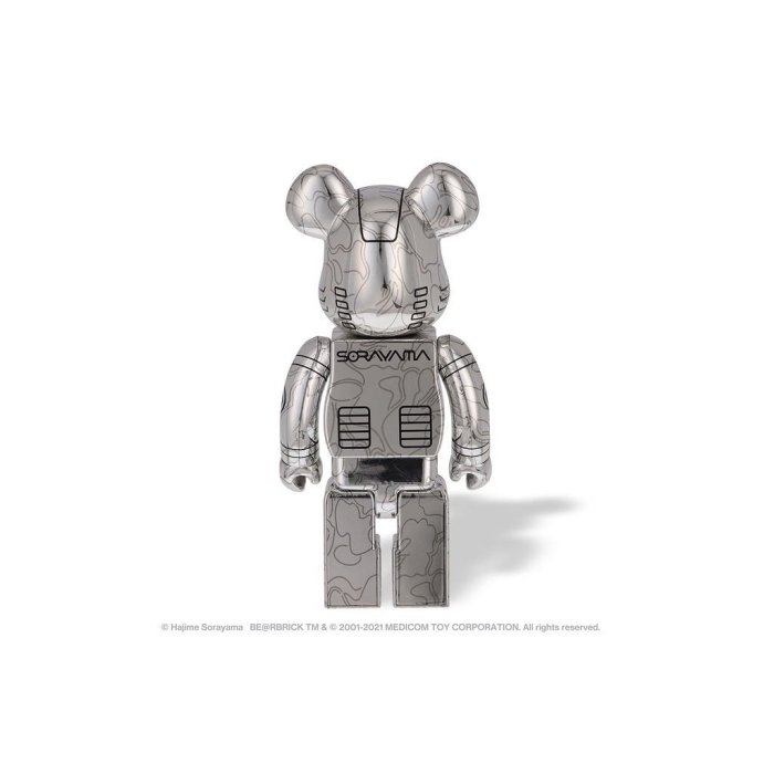 BAPE HAJIME SORAYAMA SHARK BE@RBRICK 100% & 400% SET 空山