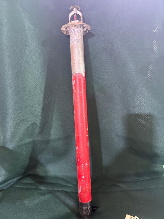 中古消防器材 乾式自動灑水頭 消防灑水噴頭 附連接管