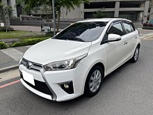 2014 YARIS 跑七萬 有免鑰匙啟動 安卓聯網大螢幕 女用一手車LIN