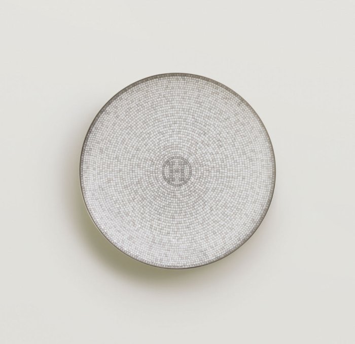 愛馬仕24鉑金色馬賽克 麵包盤 點心盤 餐盤 盤子 新家入宅禮 2入一組 現貨