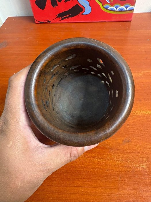 嚴選紫檀木手工筆筒，Classic設計超值推薦！適合書桌擺設收藏紫檀木