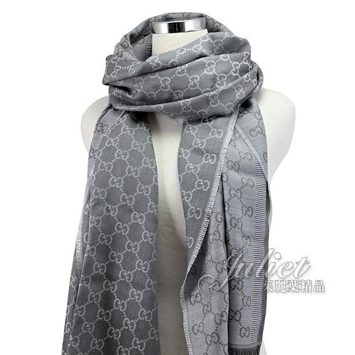 GUCCI ストール　ユニセックス モノグラム 282390 3G704 GUCCI ストール ユニセックス モノグラム 282390 3G704