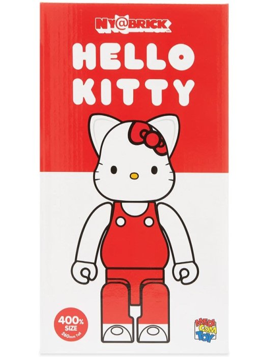 キャラクターグッズ NY@BRICK 400% THE CONVENI HELLO KITTY BE@RBRICK SERIES 50