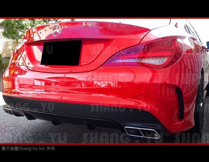 BENZ CLA-Class 水箱罩 前保桿 側裙 後保桿 CLA250 CLA200 CLA45 AMG