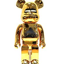 空山基BE@RBRICK XLarge & Hajime Sorayama Gold 金色1000%, 2019