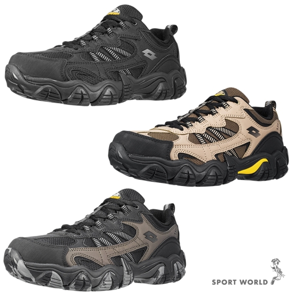 Lotto 登山鞋 男鞋 防水 REX2 黑/卡其/軍綠【運動世界】LT6AMO5860/LT6AMO5861/LT6AMO5865