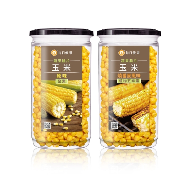 【含運】罐裝玉米脆脆(3口味任選)X2 每日優果