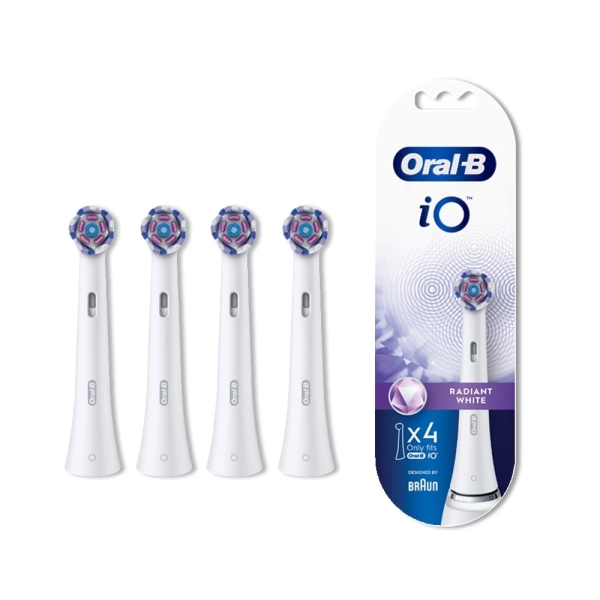 Oral-B 微震美白刷頭4入 IO RB WW