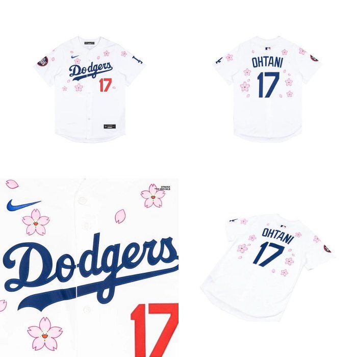 大谷翔平×村上隆Tシャツmlb ナイキ新品タグ付き NIKE 村上隆 MLBドジャース 大谷翔平 東京シリーズ Tシャツ XL