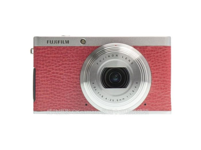 成功攝影Fujifilm XF1 紅中古二手1200萬像素數位類單眼相機輕巧便攜等