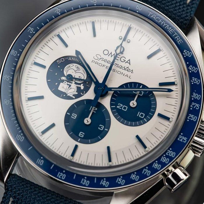 【現貨】OMEGA 銀史努比獎章50週年紀念版腕錶⌚️2023年06月 new/國內AD🇹🇼