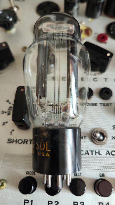 真空管　5998　TUNGSOL ２本　WE421同等 真空管 5998 TUNGSOL 2本 WE421同等 5998 PP アンプの更なる