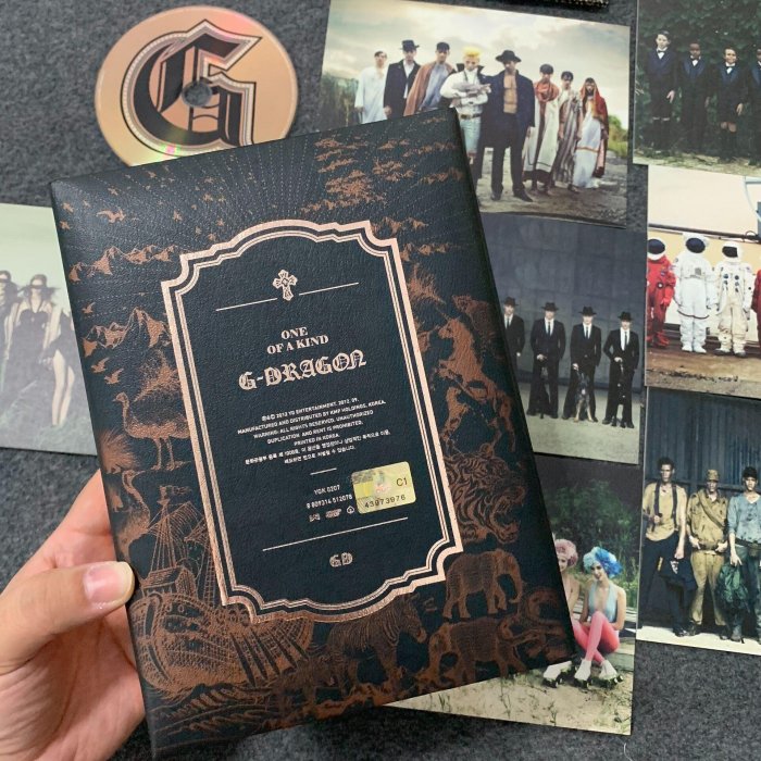 G-Dragon One of a Kind 公仔專輯全集珍藏版盒裝DVD 售罄收藏嚴選one