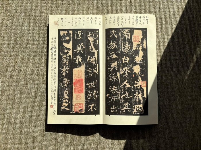 嚴選張猛龍碑原裝本，二玄社原色法帖，收藏級實物拍攝書法精品二玄社